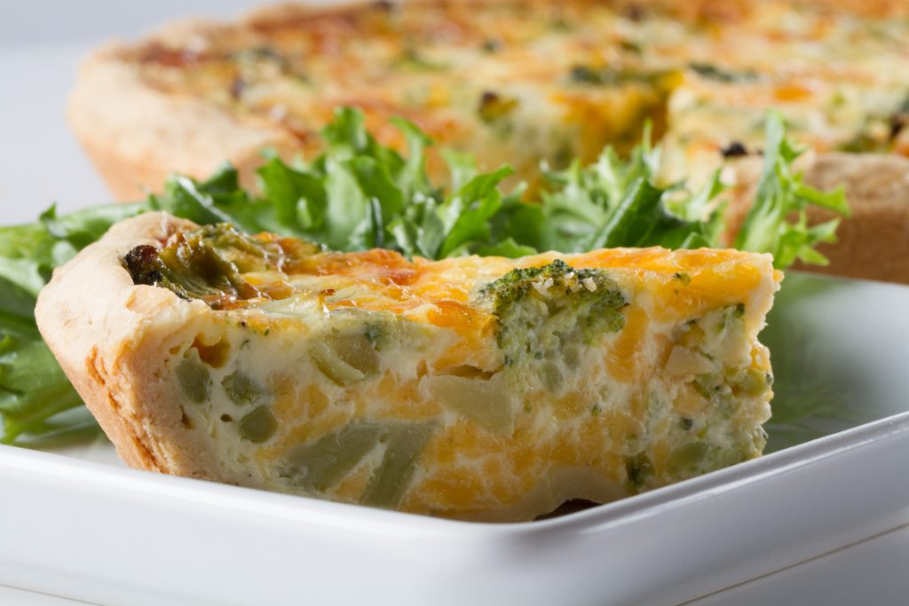 Broccoli & Pancetta Quiche 4