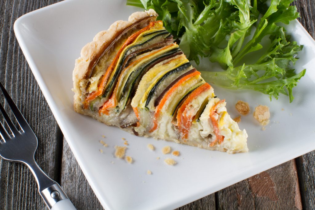 Vegetable Spiral Quiche 3